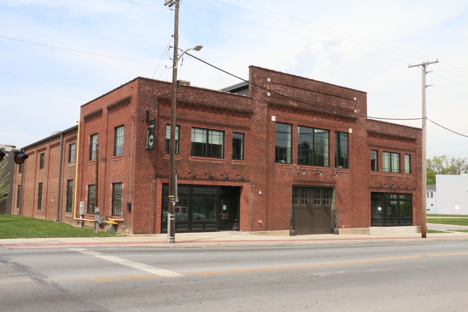 Before photo of historic Thomas Somerville building prior to adaptive reuse transformation