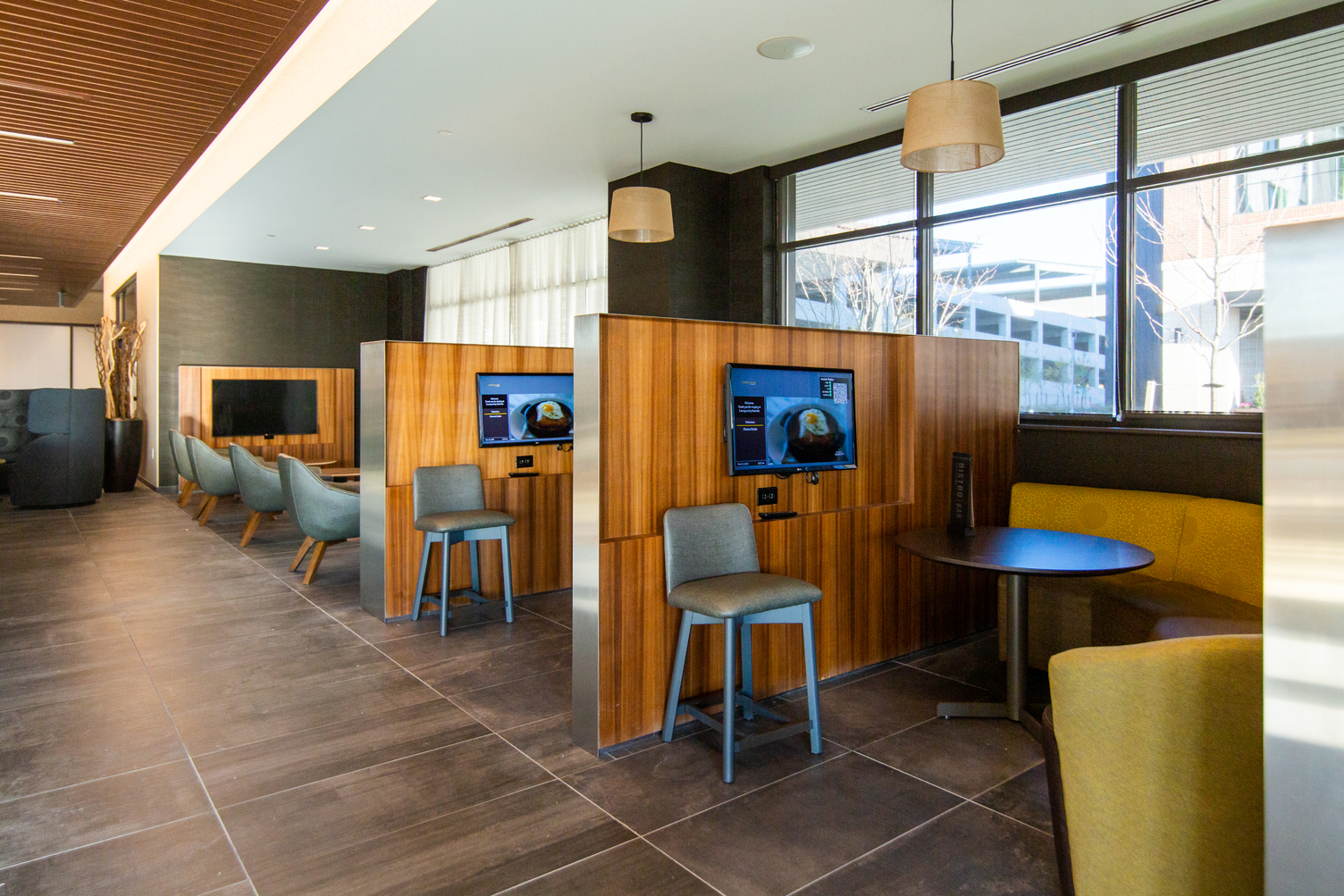 LEED Silver Certified Hotel and Hospitality project for Courtyard by Marriott in McHenry Row in Baltimore Maryland