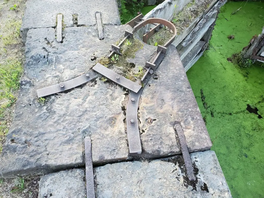 Union Trail Enhancement with Timber Gate and Stone Wall Restoration in Bern Township