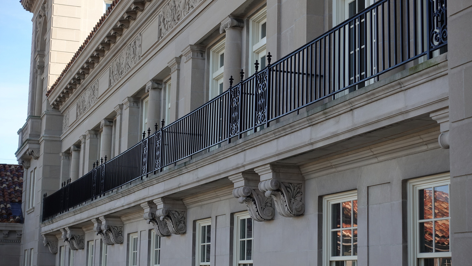 Restoration of windows, doors and skylights at Hershey Community Building