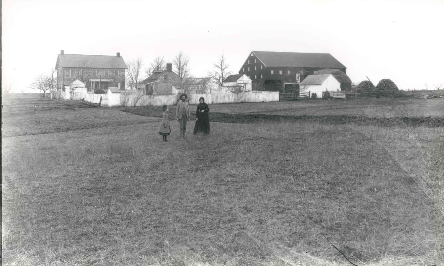 1800s Photo of Historic George Spangler Farm