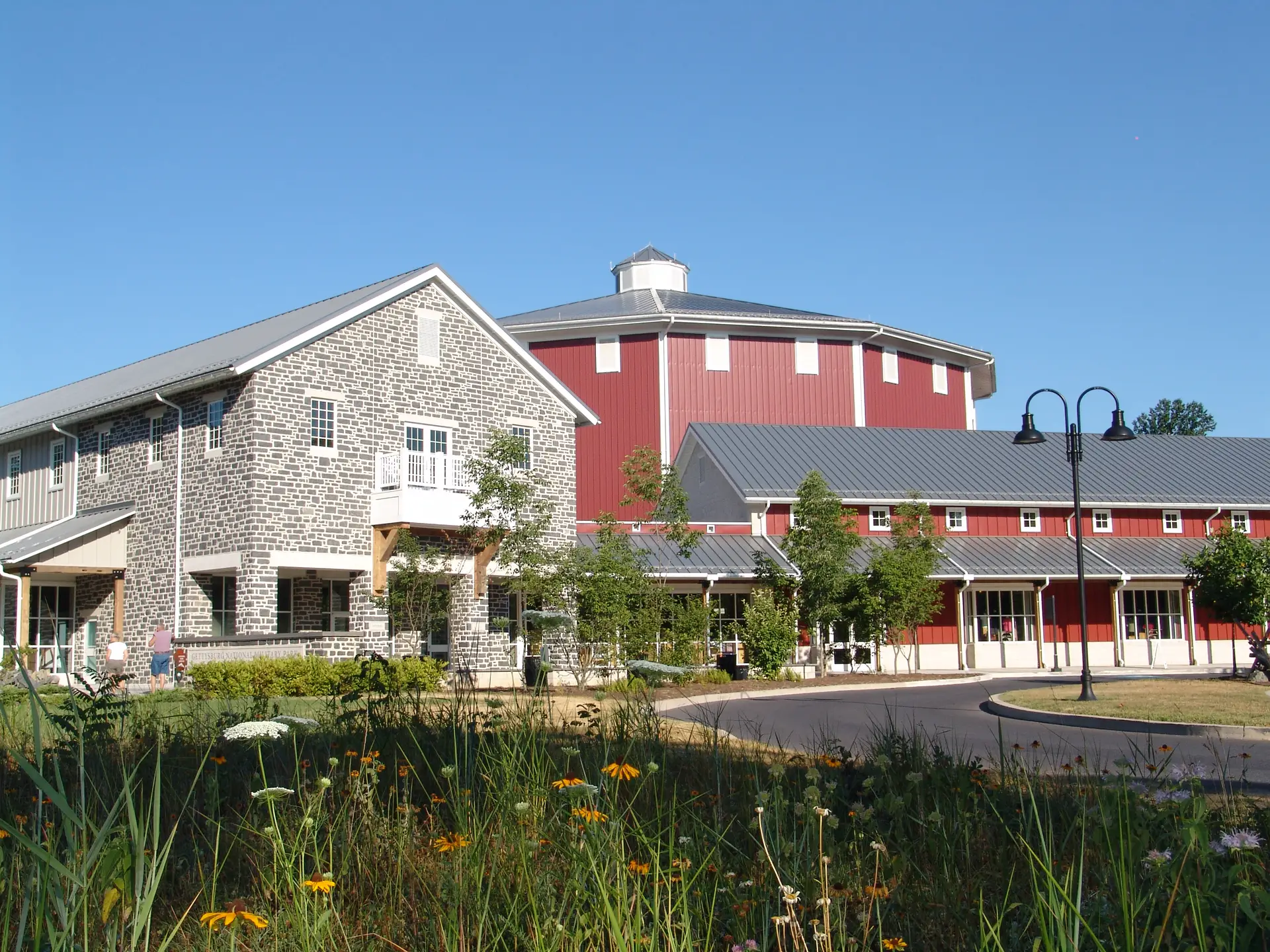 Building design upheld the desire to blend into the historic landscape of Gettysburg