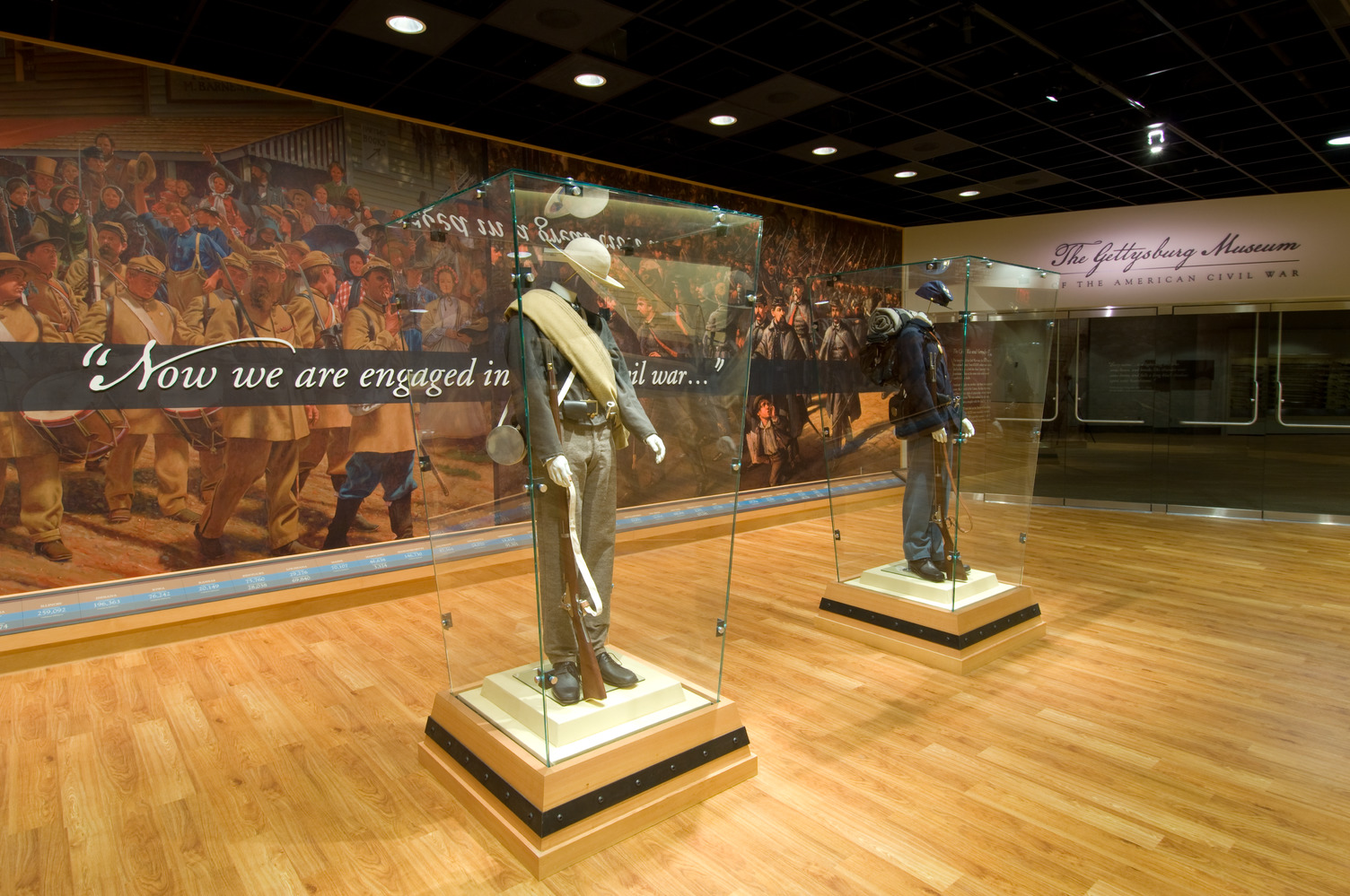 Warehaus team providing programming, architecture, and engineering services for the Gettysburg National Military Museum & Visitor Center