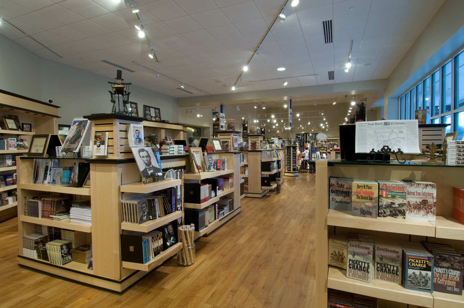 Refreshment saloon and bookstore at the Gettysburg National Military Museum & Visitor Center