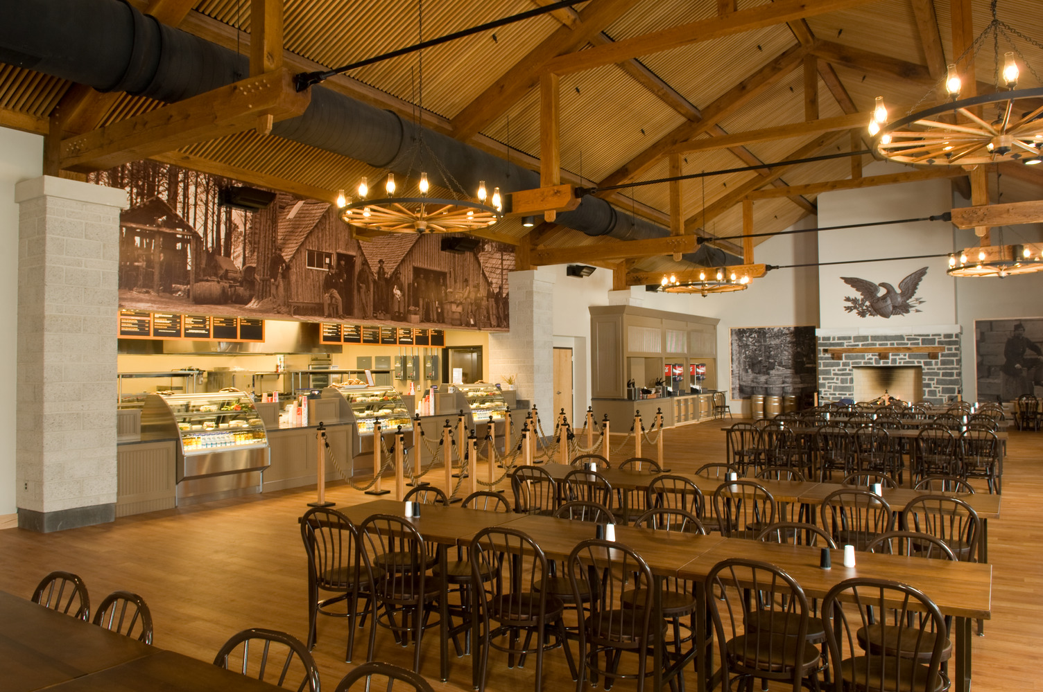 Refreshment saloon and bookstore at the Gettysburg National Military Museum & Visitor Center