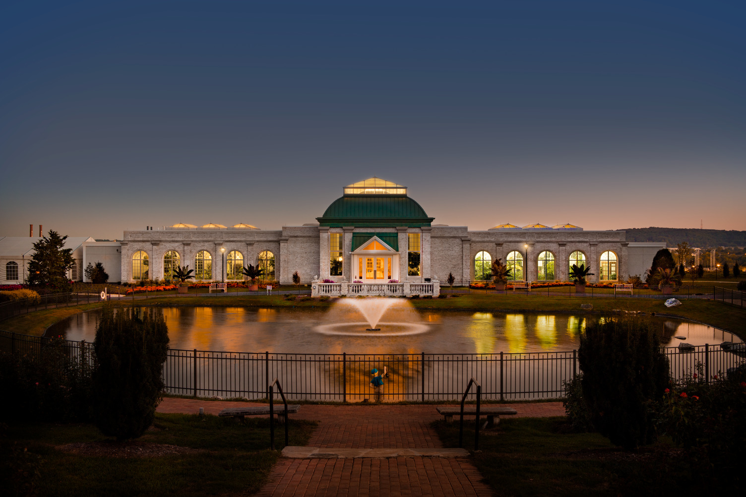 Milton and Catherine Hershey Conservatory Conservatory entrance