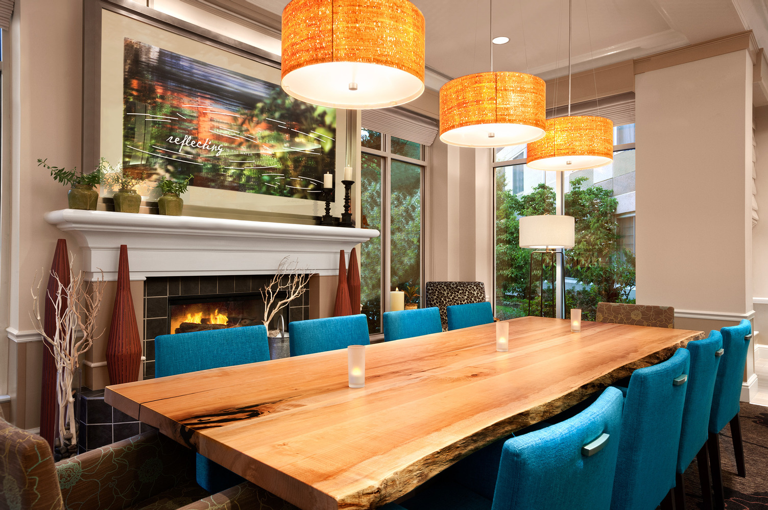 Hilton Hotel's Dining Area