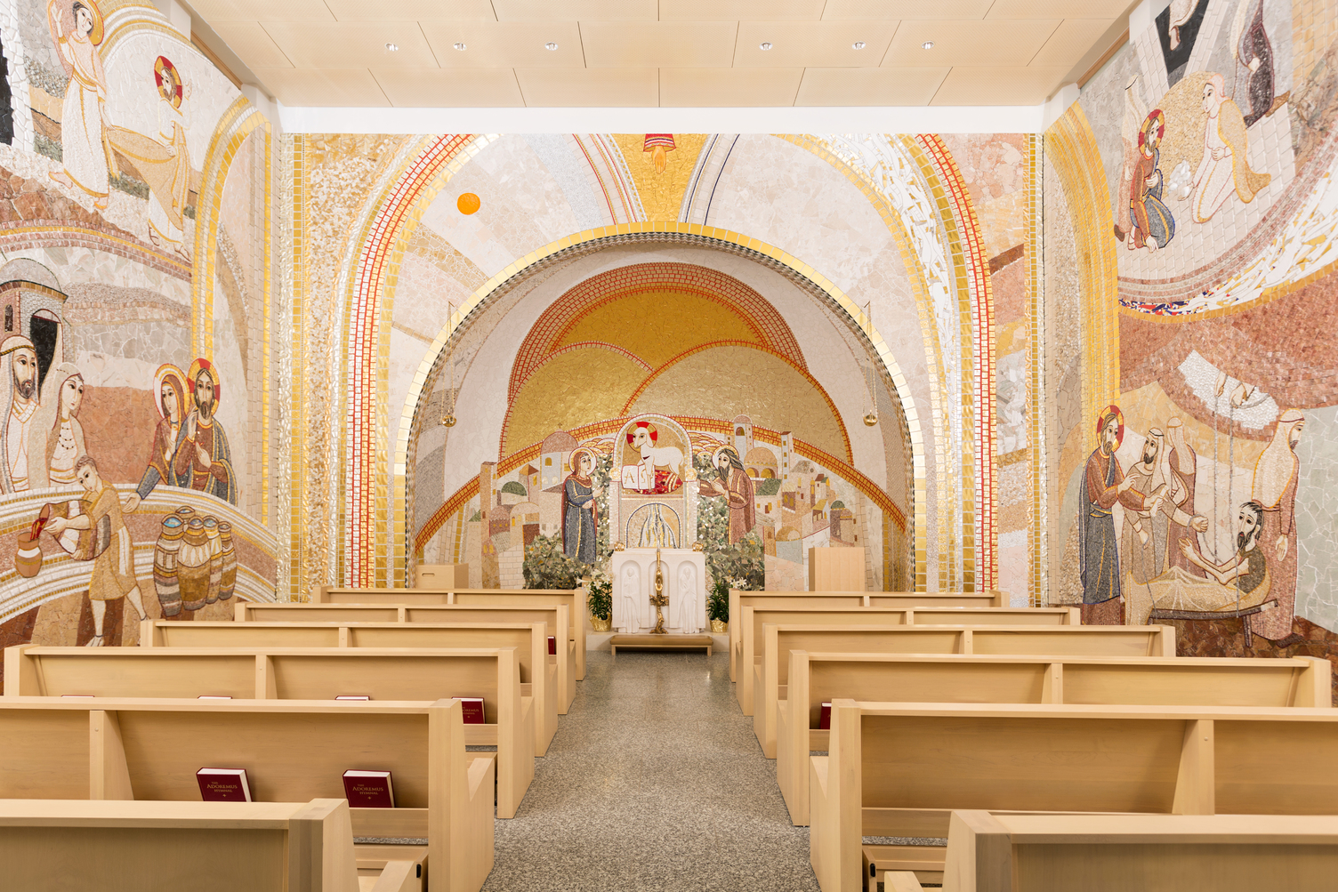 Dedicated oratory space at the museum