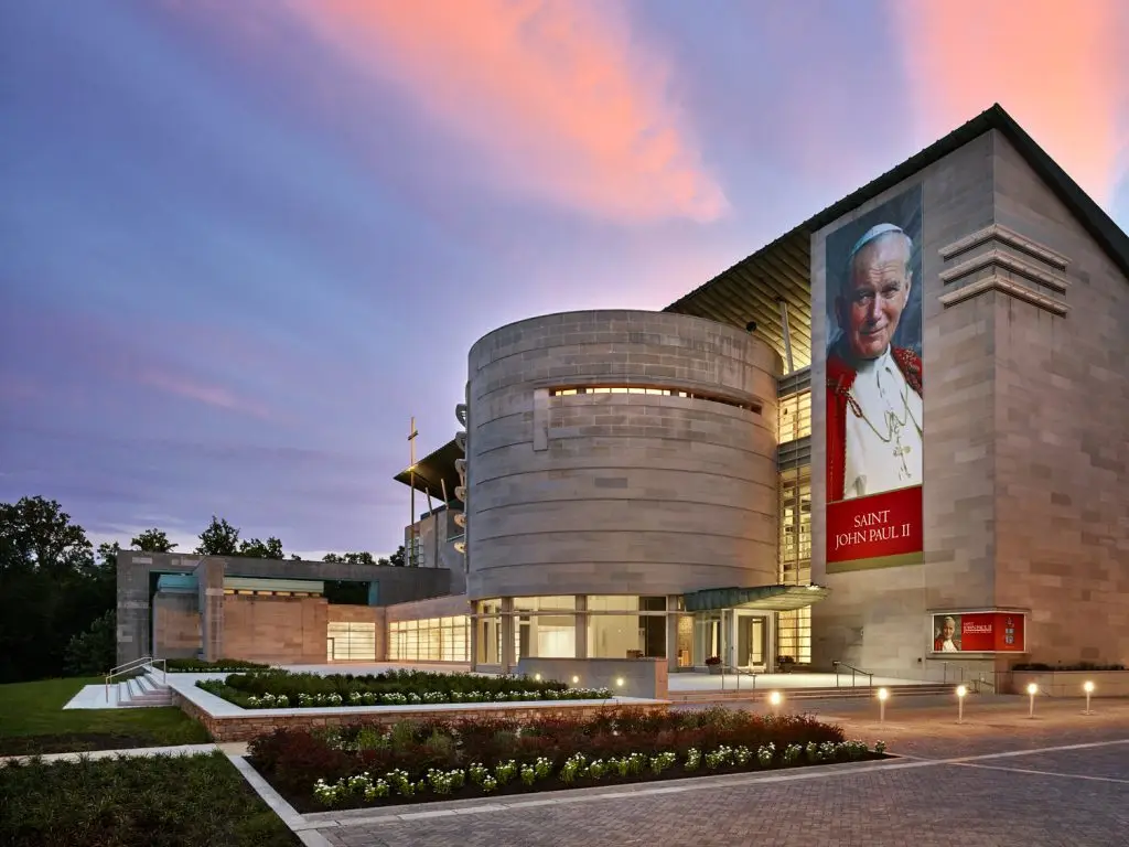 Enhancement of the property frontage at the John Paul II National Shrine