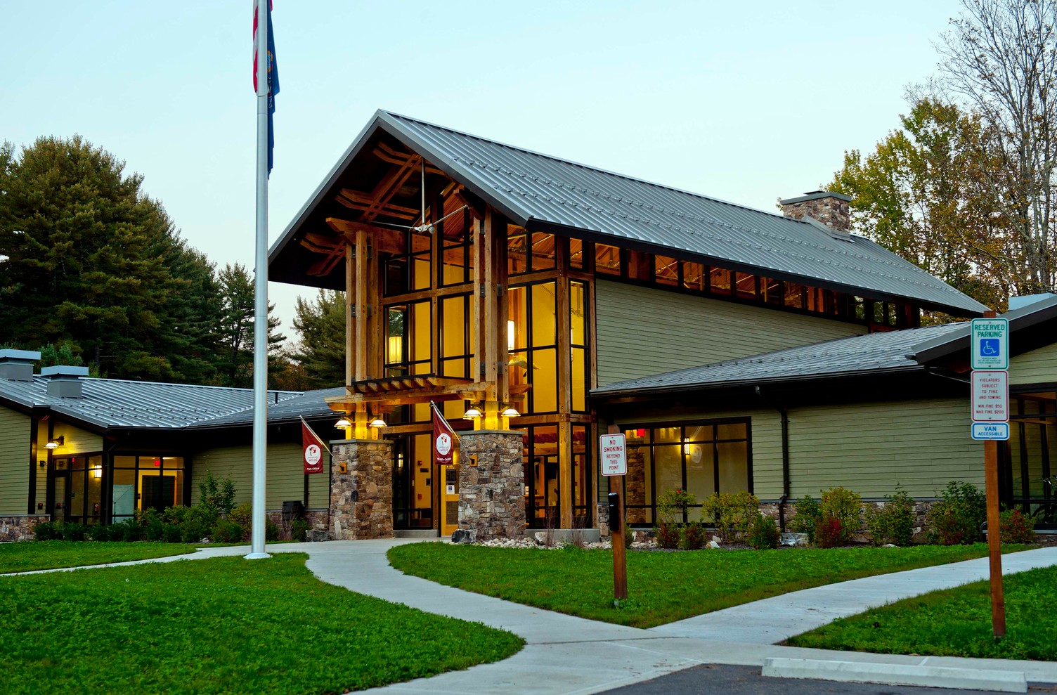 Sinnemahoning State Park Visitor Facility in Cameron County