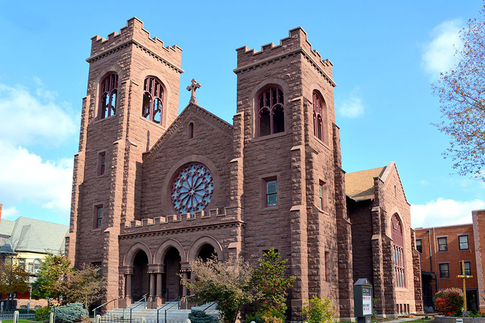 St. Paul Lutheran Church exterior assessment by Warehaus