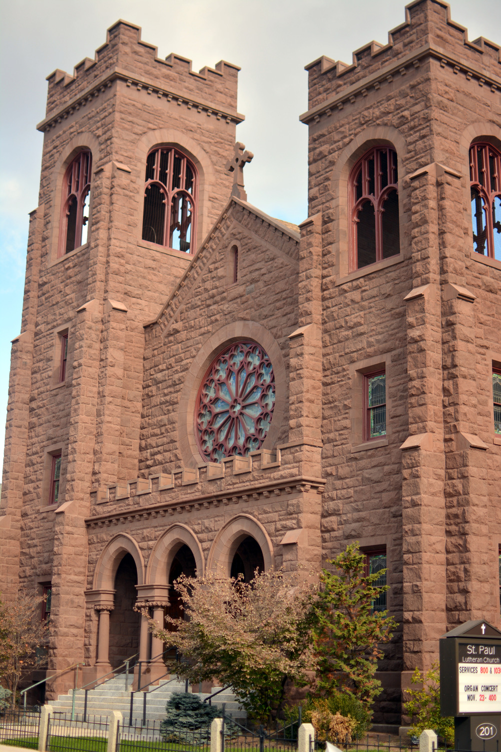 St. Paul Lutheran Church exterior assessment by Warehaus
