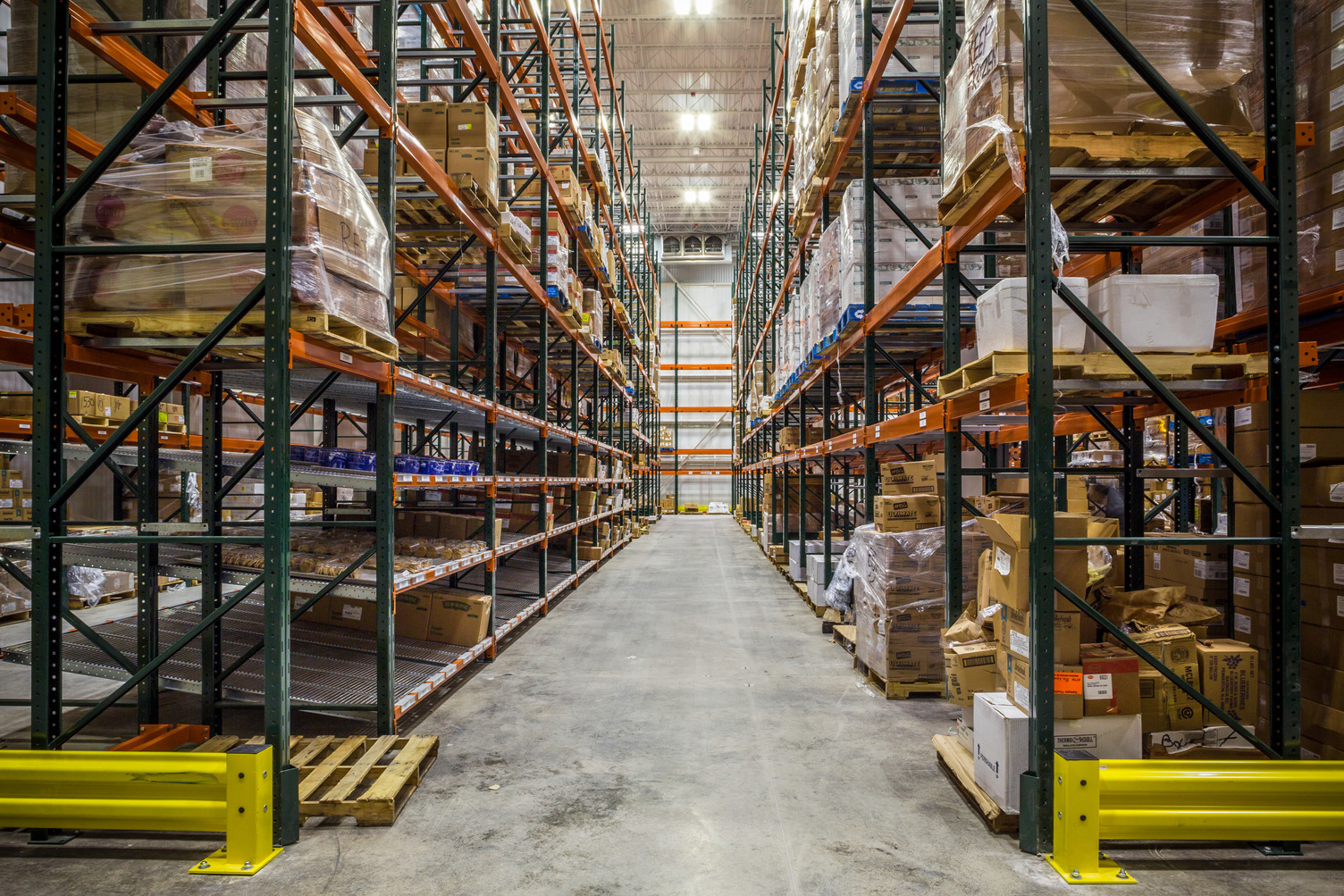 Maximized Storage and Racking for Campus Food Supply