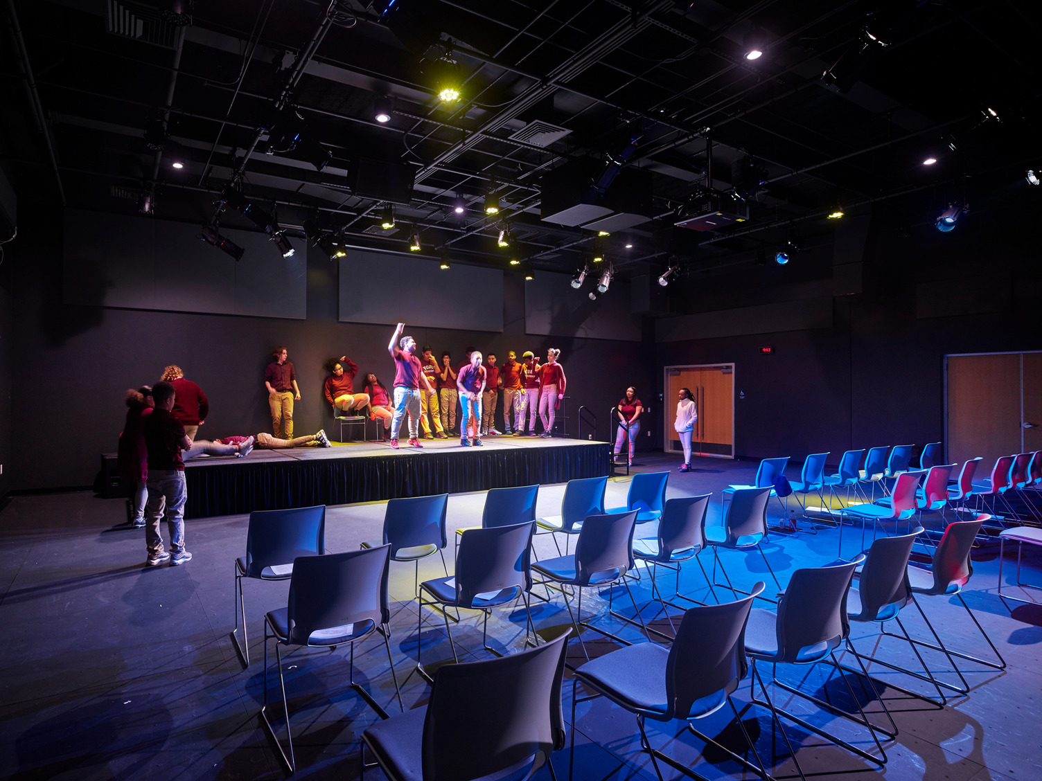 York Academy Regional Charter School Upper School Black Box Theater