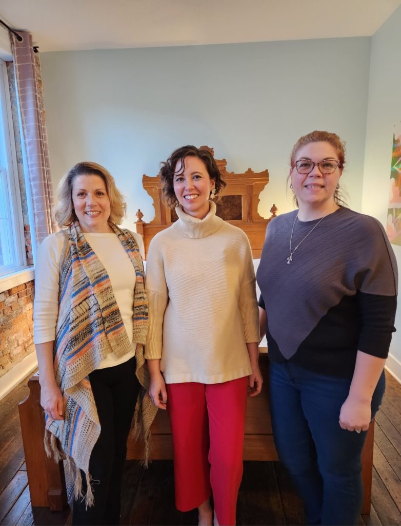 Gina Douty, Maria, Stabio, Erin Himmelberger