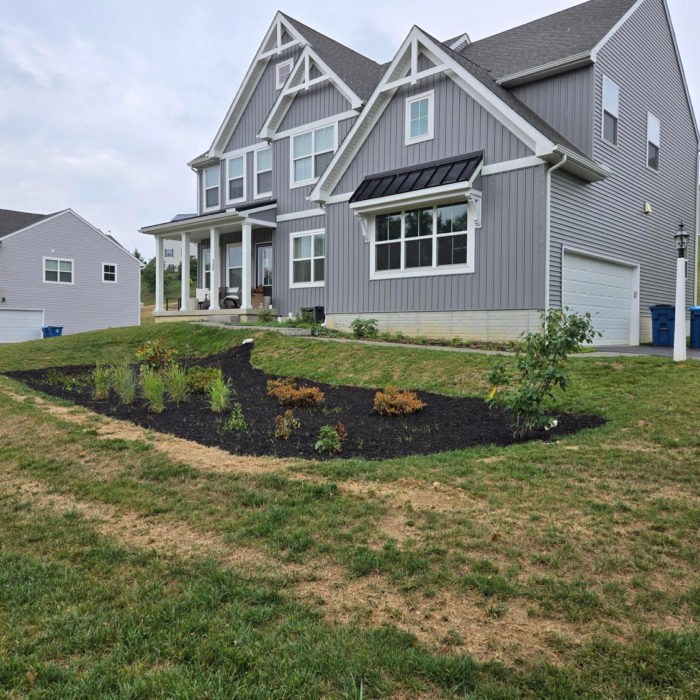 Whisper Run Residential Development Civil Engineering Rain Garden