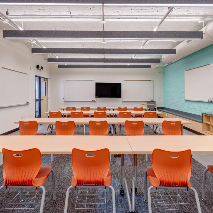 Classroom at York Academy Legacy Hall