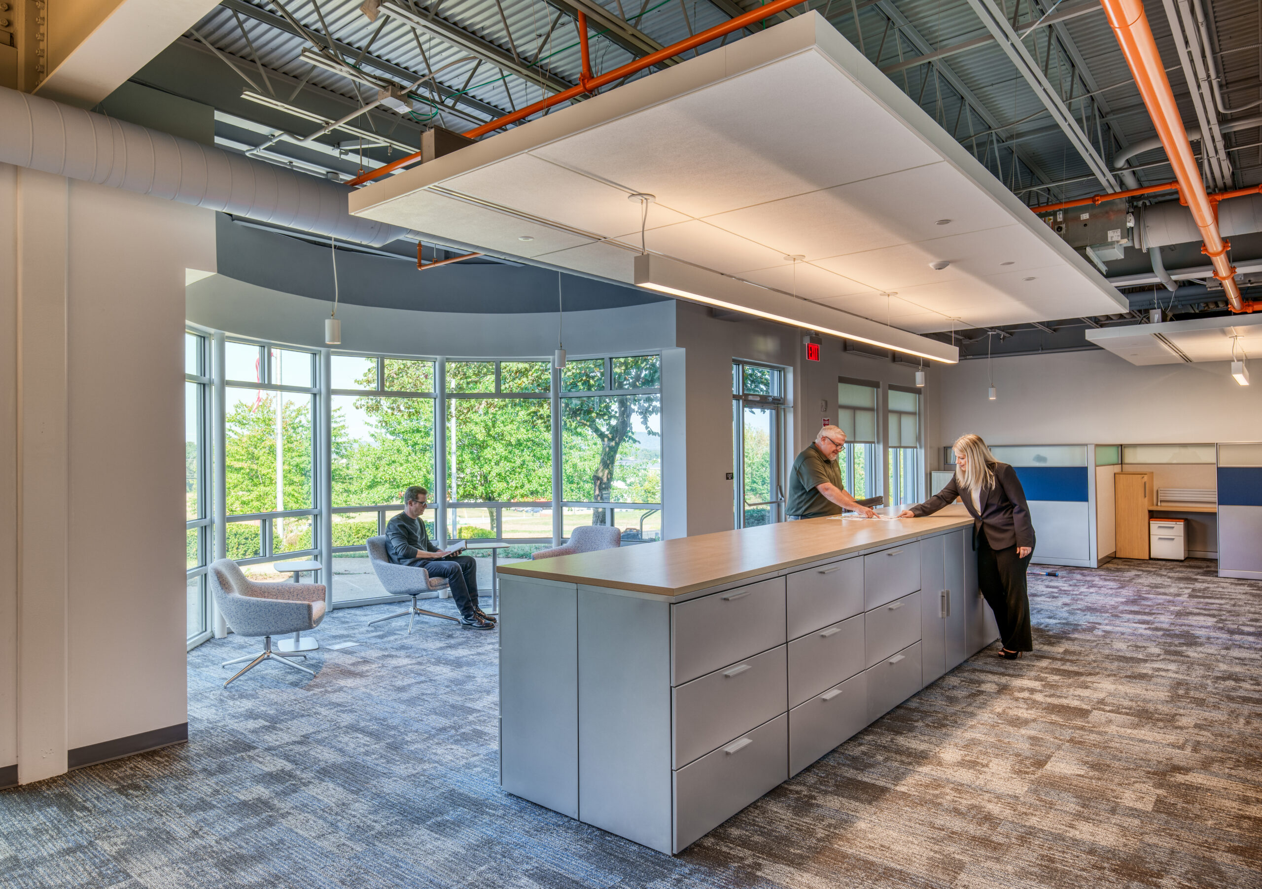 Collaborative Work Space at Wagman Office