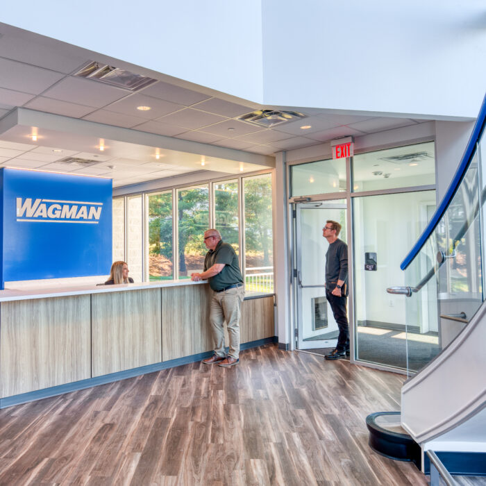 Entrance at Wagman Office