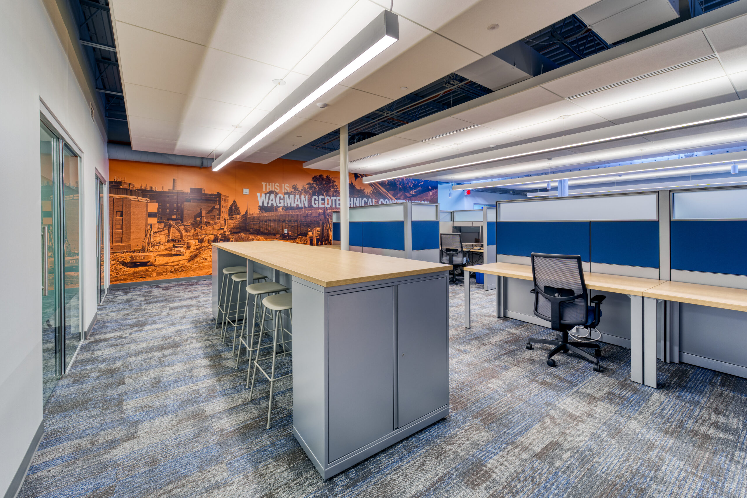 Collaborative Workspaces at Wagman Office