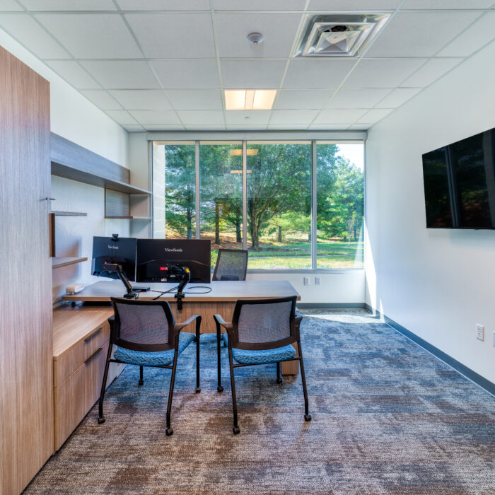 Work Station at Wagman Office