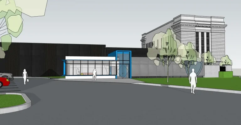 Data Center architectural design for an unnamed client